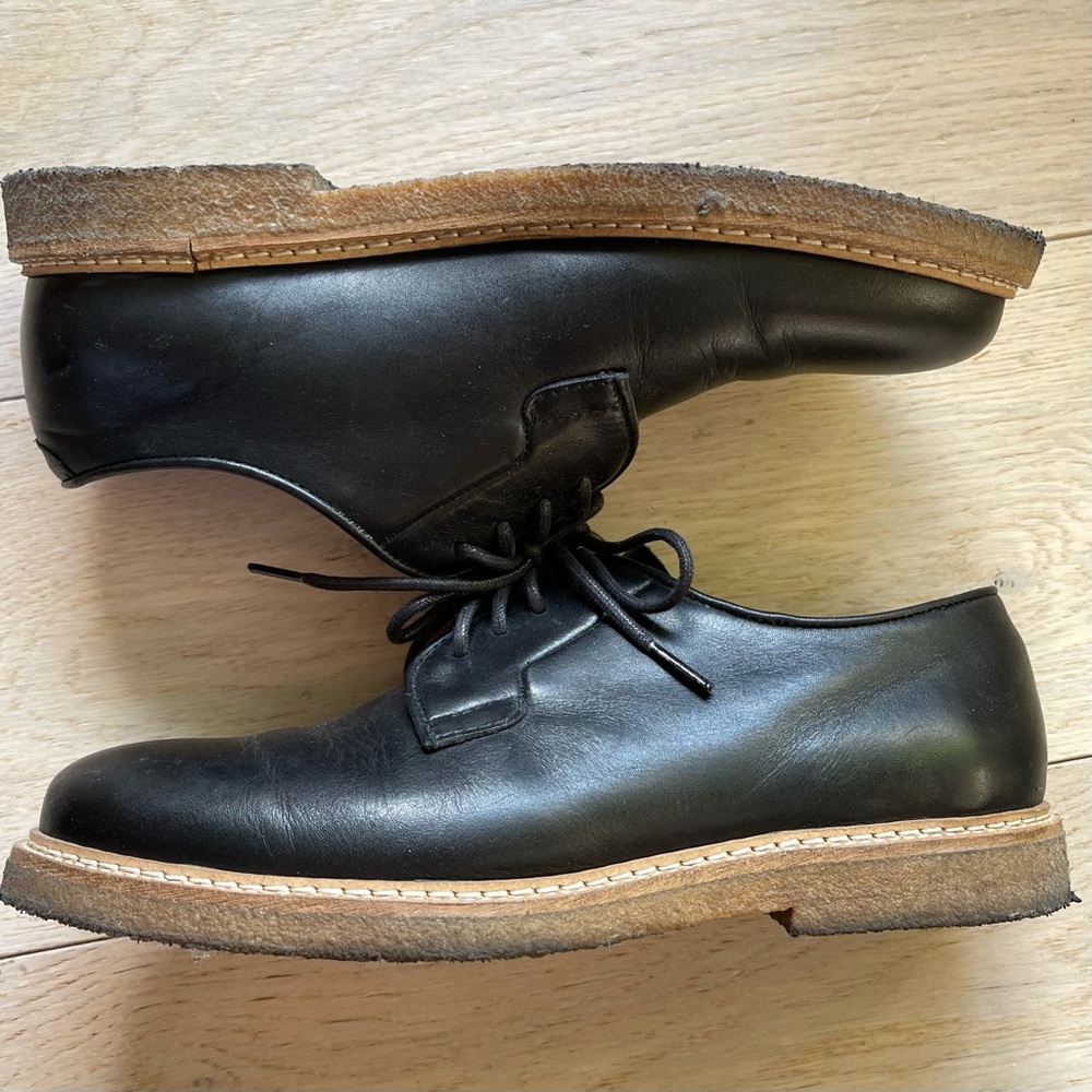 A.P.C. Oxford Derby Crepe Sole Shoes